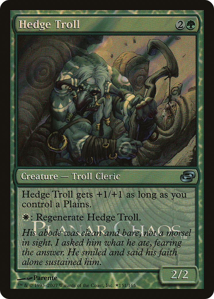 Hedge Troll Card Image