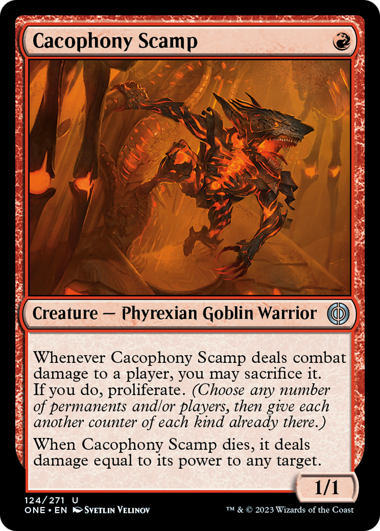 Cacophony Scamp Card Image