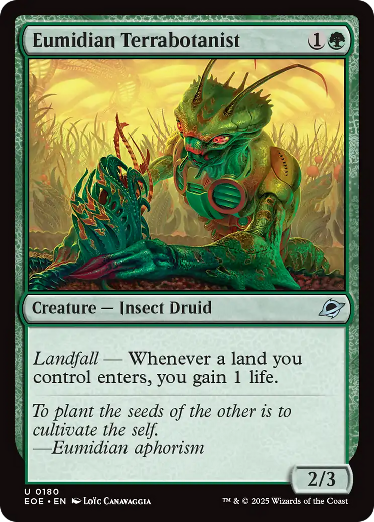 Eumidian Terrabotanist Card Image