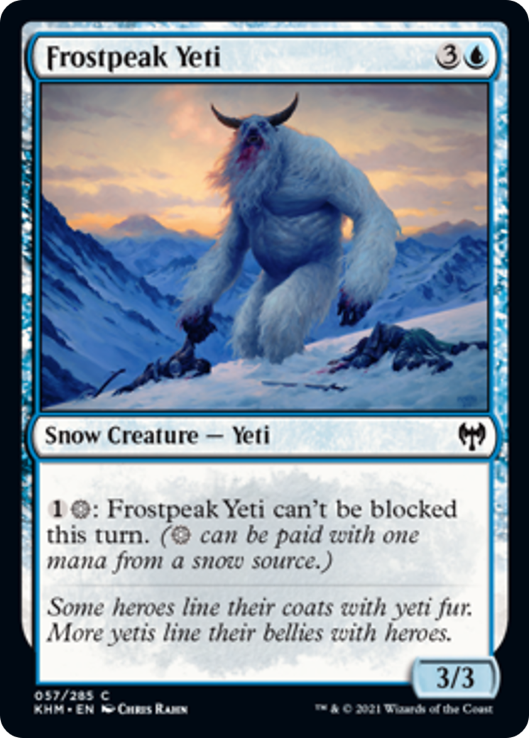 Frostpeak Yeti Card Image