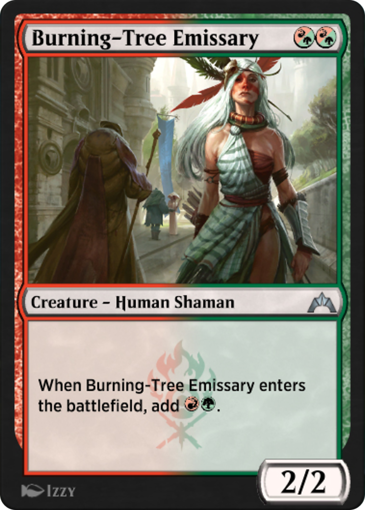 Burning-Tree Emissary Card Image
