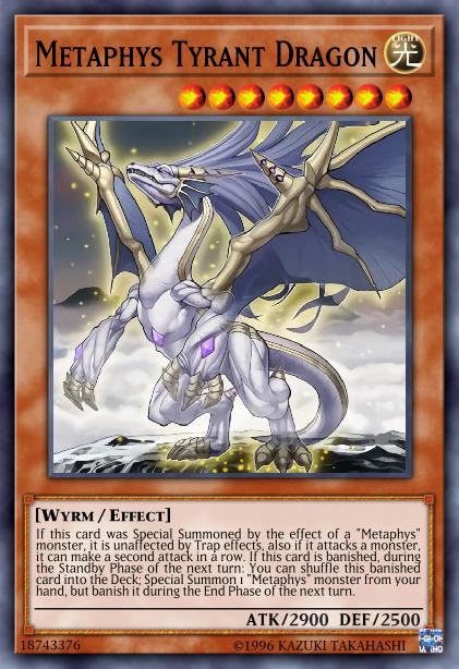 Metaphys Tyrant Dragon Card Image
