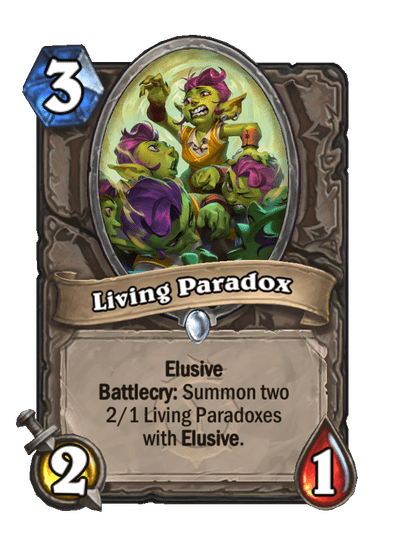 New Neutral Minion - Living Paradox