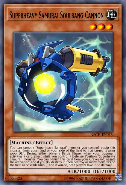 Superheavy Samurai Soulbang Cannon Card Image