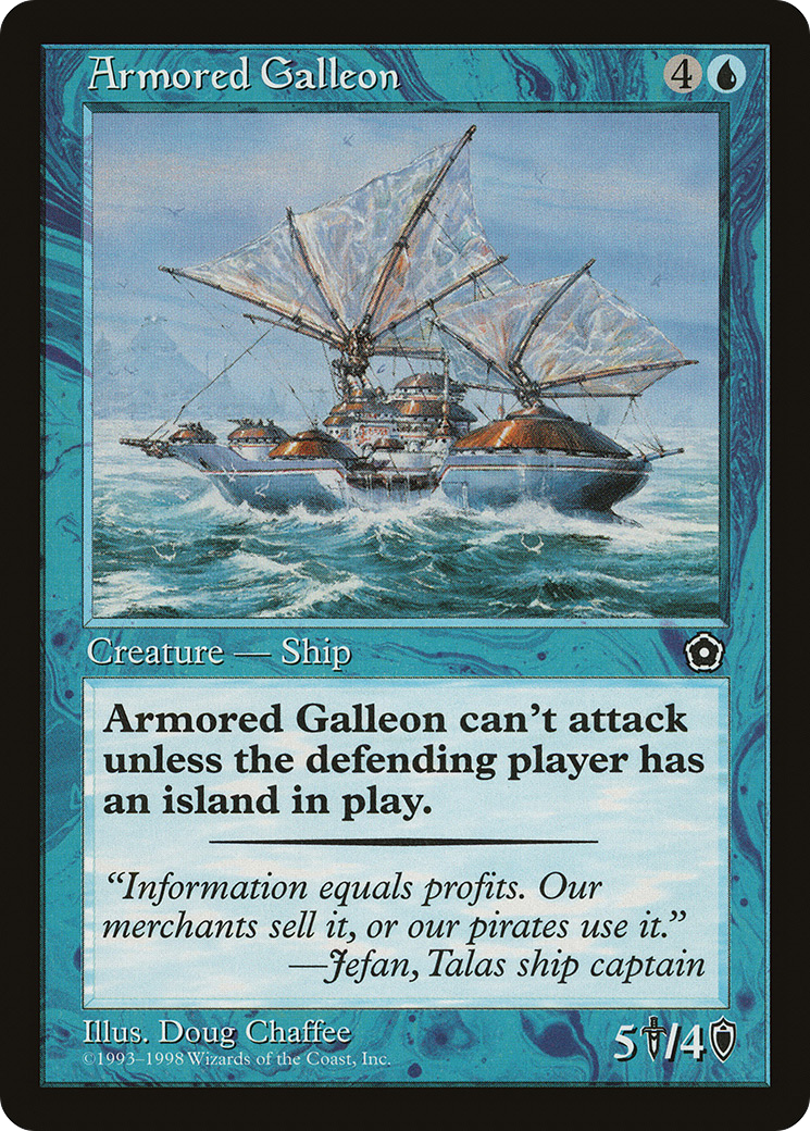 Armored Galleon Card Image