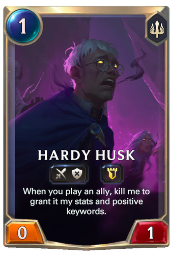 Hardy Husk Card Image