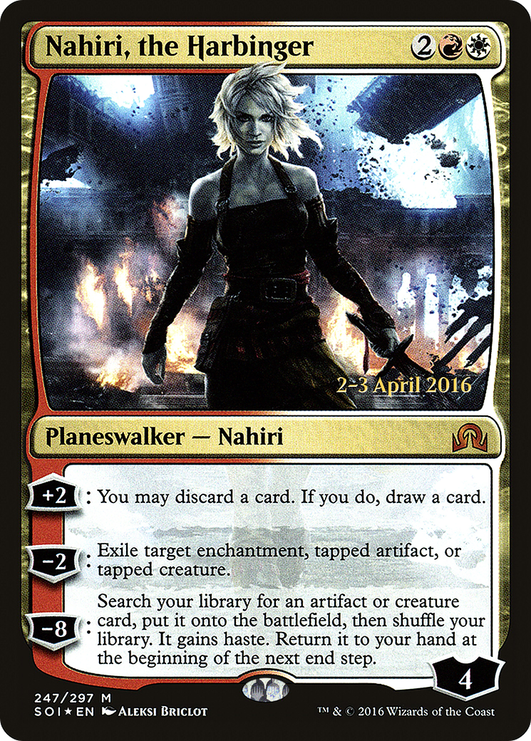 Nahiri, the Harbinger Card Image