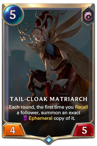 Tail-Cloak Matriarch Card Image