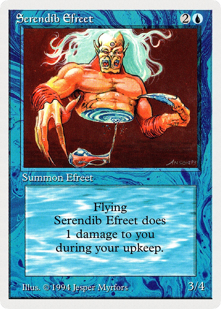 Serendib Efreet Card Image