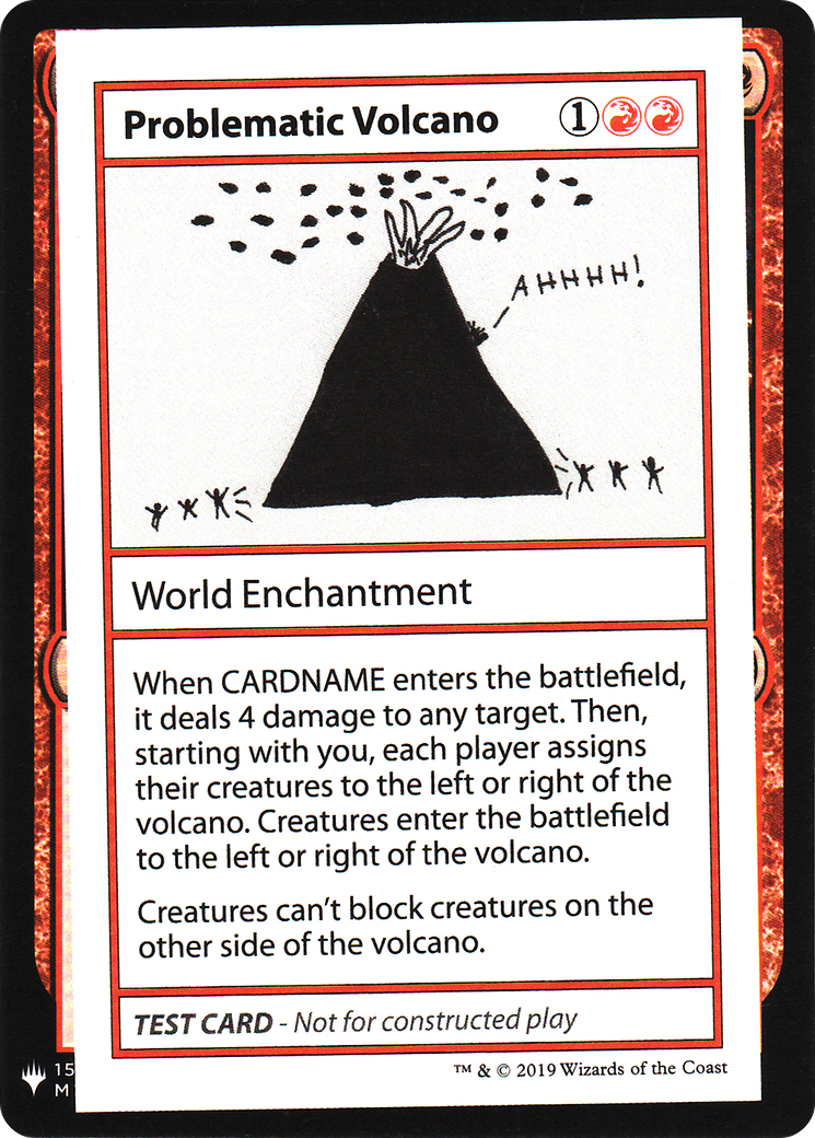 Problematic Volcano Card Image