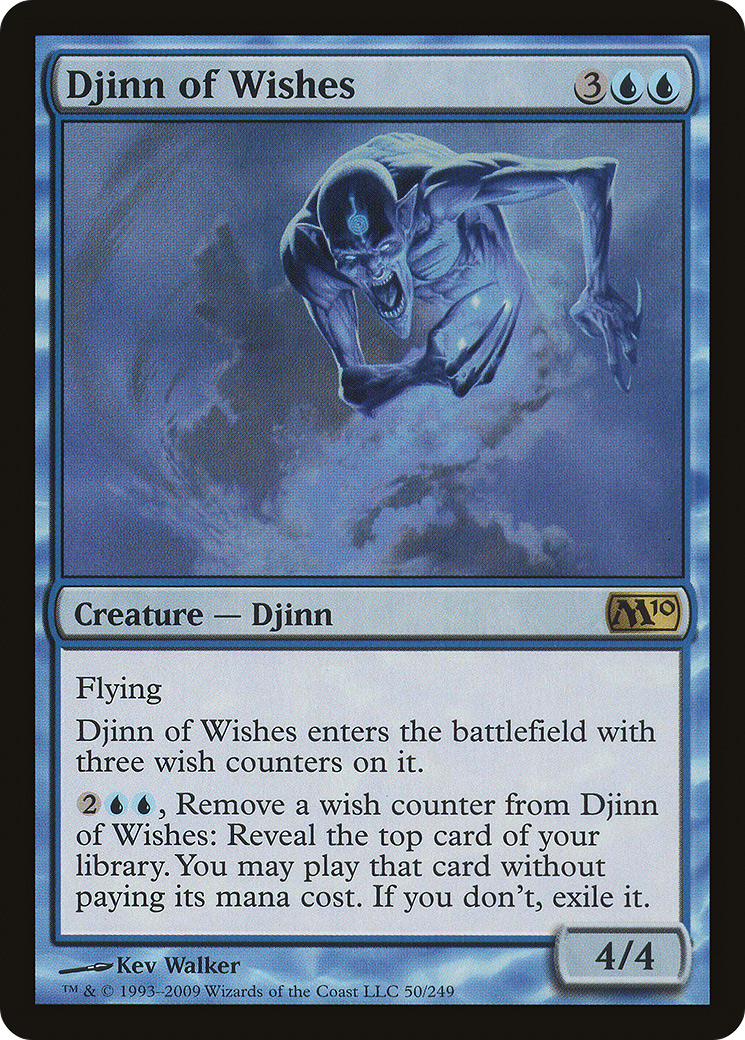 Djinn of Wishes Card Image