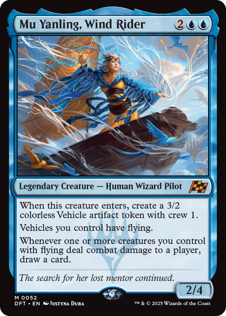 Mu Yanling, Wind Rider Card Image