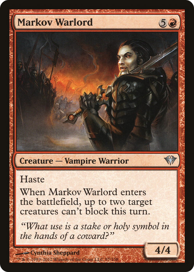 Markov Warlord Card Image