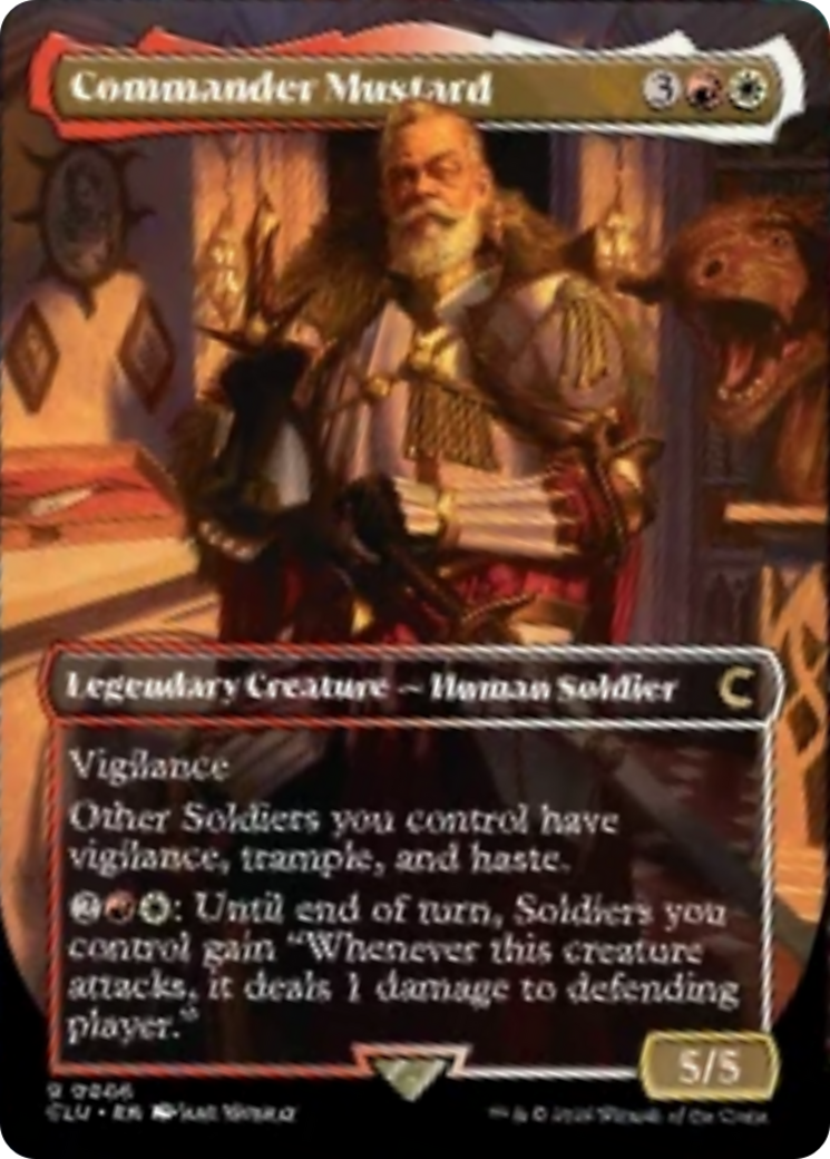 Commander Mustard Card Image