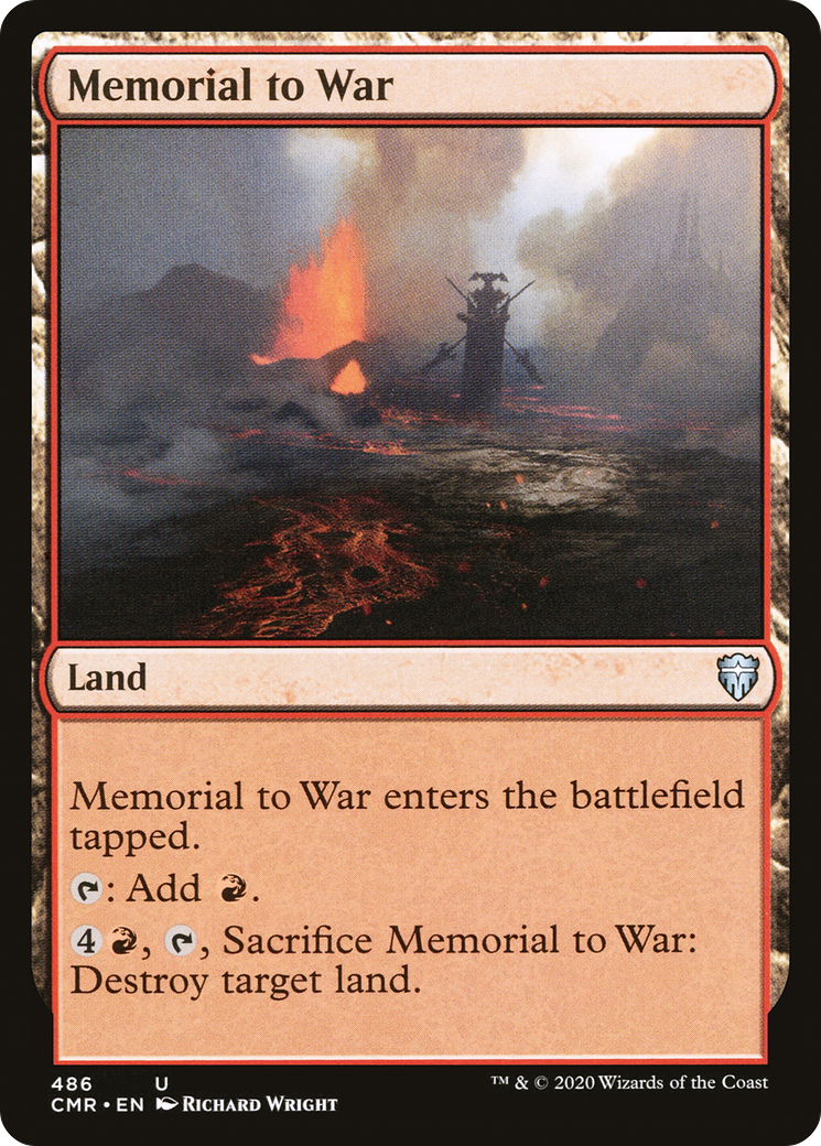 Memorial to War Card Image