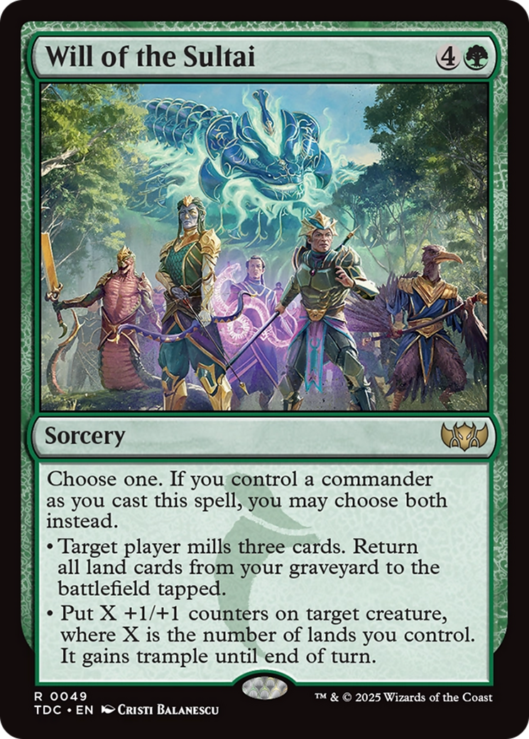 Will of the Sultai Card Image