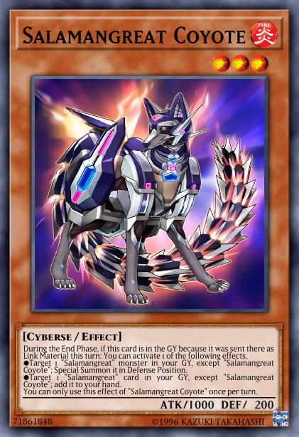 Salamangreat Coyote Card Image