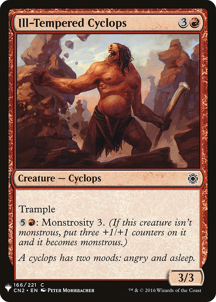 Ill-Tempered Cyclops Card Image