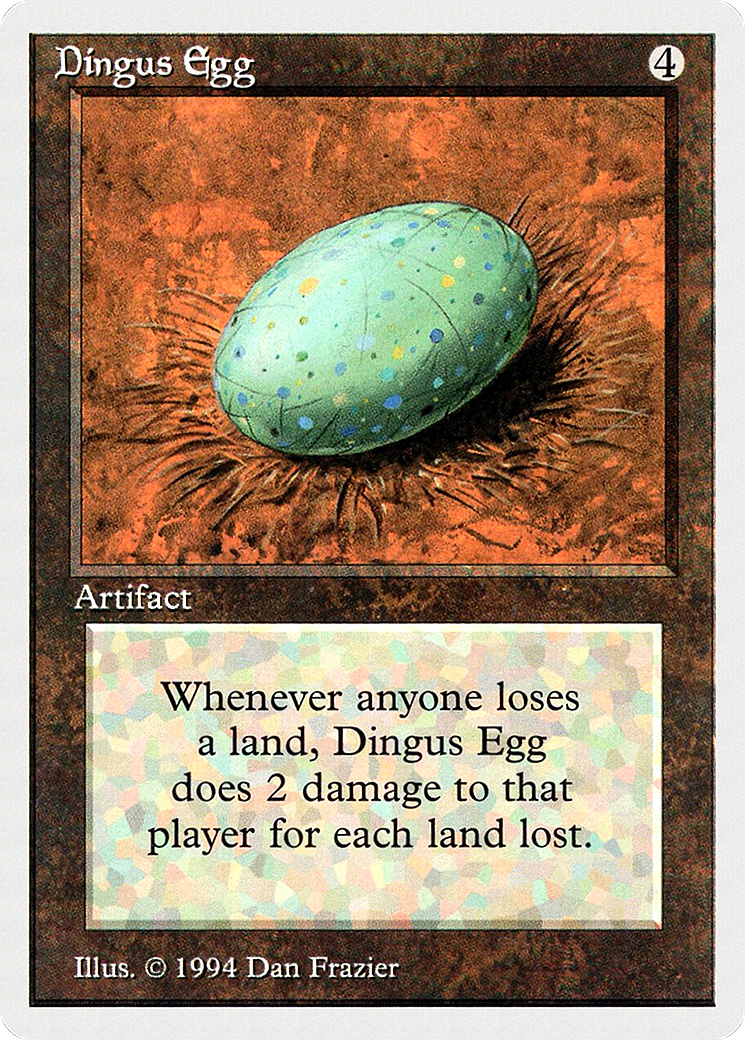 Dingus Egg Card Image