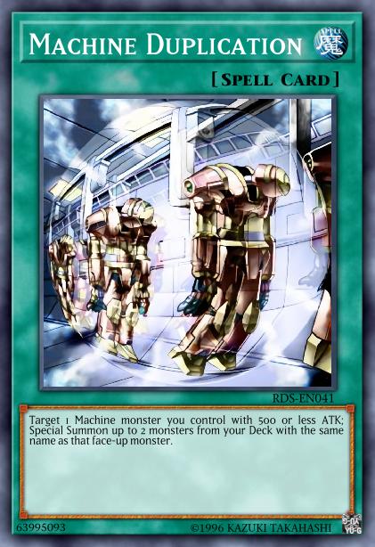 Machine Duplication Card Image