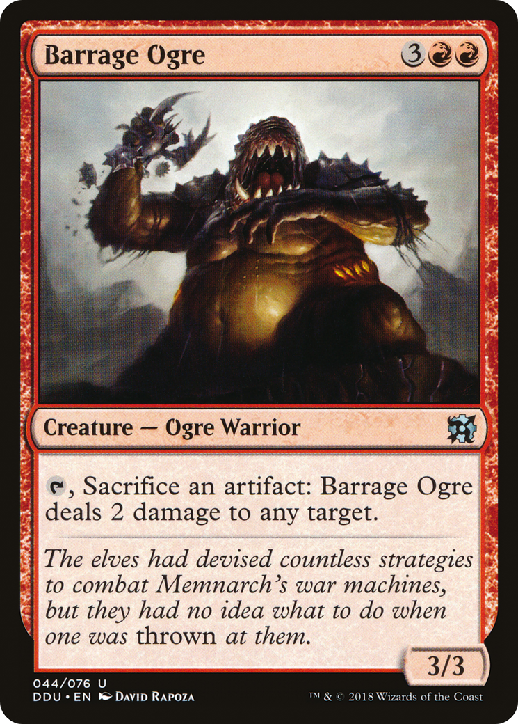 Barrage Ogre Card Image