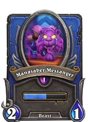 Manasaber Messanger Card Image