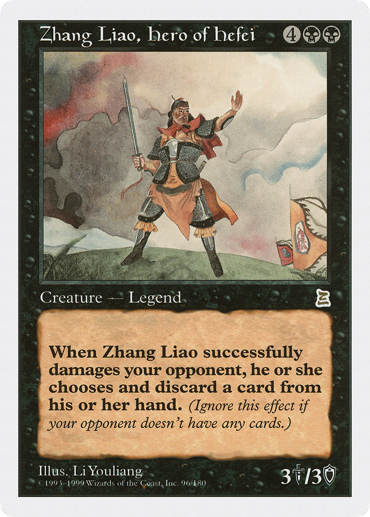 Zhang Liao, Hero of Hefei Card Image