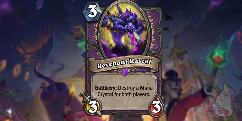 Revenant Rascal is a New Warlock Card Revealed for Hearthstone's Darkmoon Faire Expansion