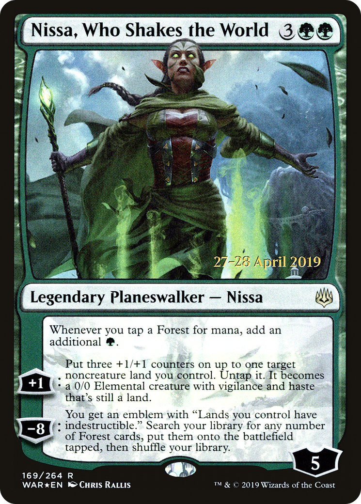 Nissa, Who Shakes the World Card Image