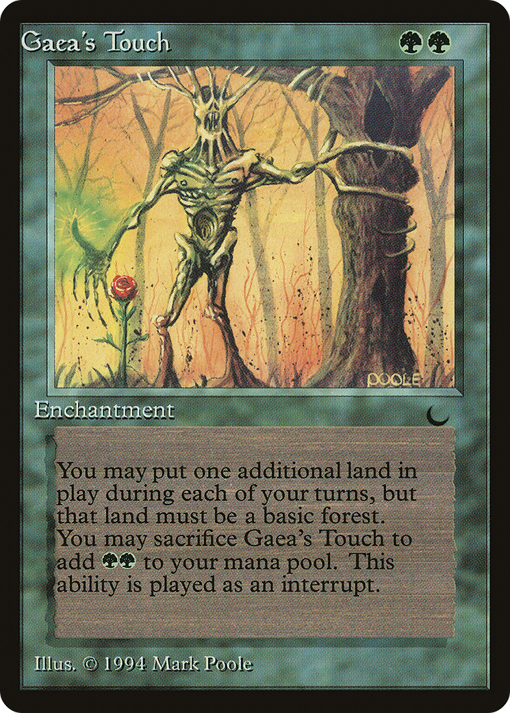 Gaea's Touch Card Image