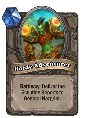 Horde Adventurer Card Image