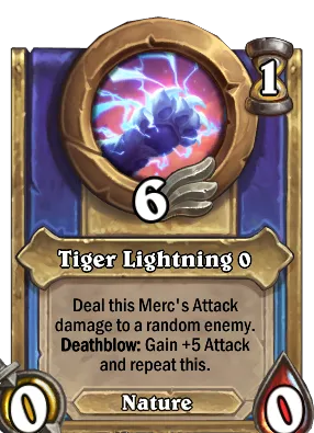 Tiger Lightning {0} Card Image