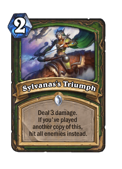 Sylvanas's Triumph Card Image
