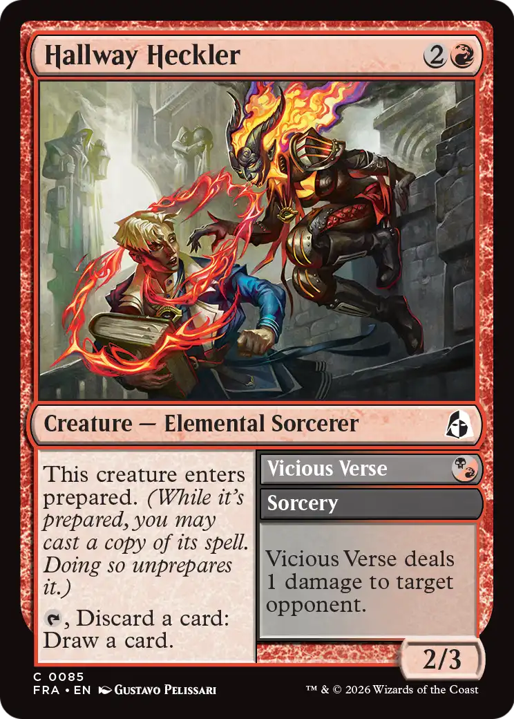 Vicious Verse Magic: The Gathering card