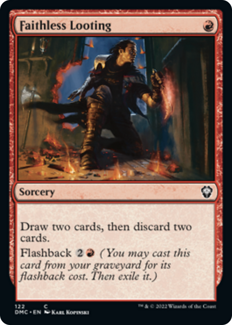 Faithless Looting Card Image