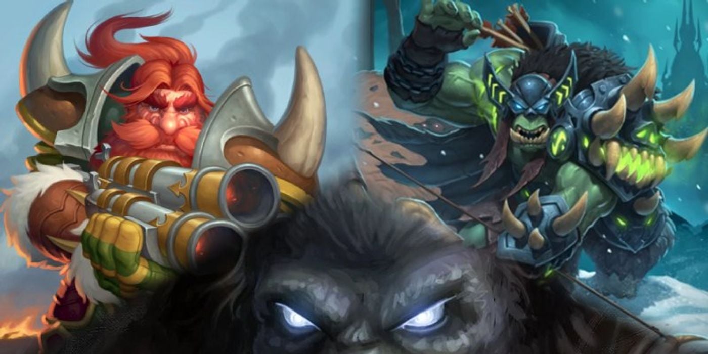 Triple Hero Questline Hunter - Wild Hearthstone Full Deck & Guide on the Wildest of Wednesdays