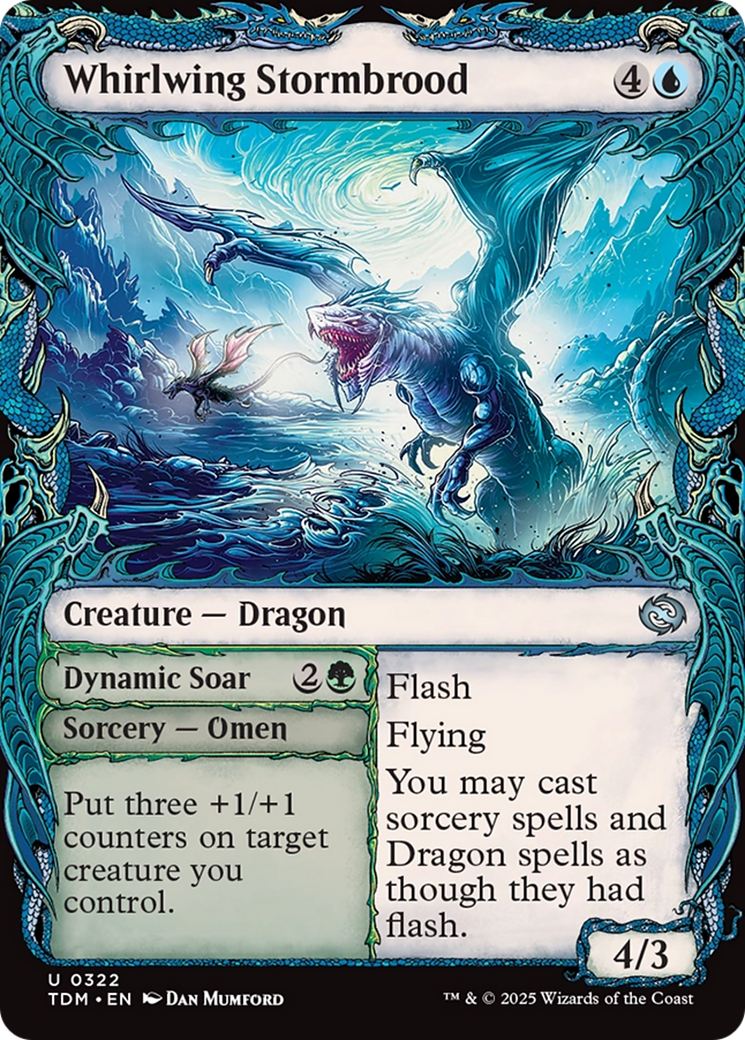 Whirlwing Stormbrood // Dynamic Soar Card Image