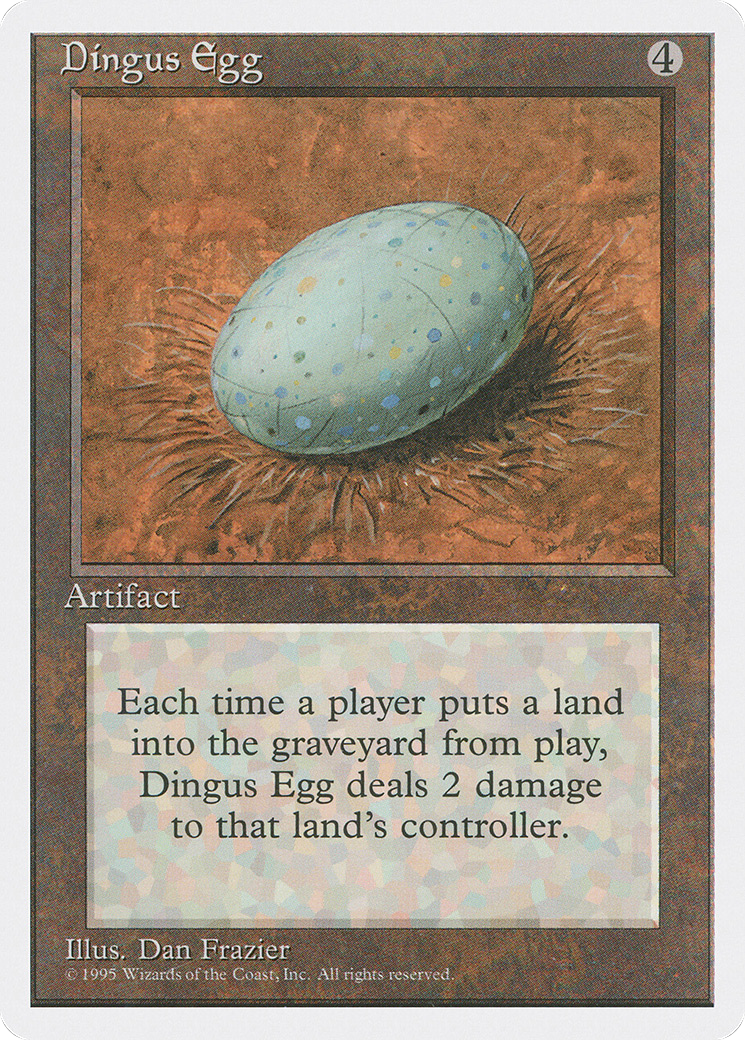 Dingus Egg Card Image