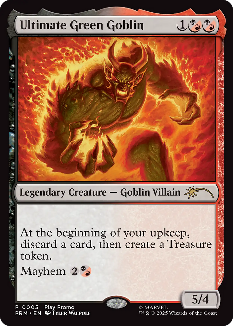 Ultimate Green Goblin Card Image