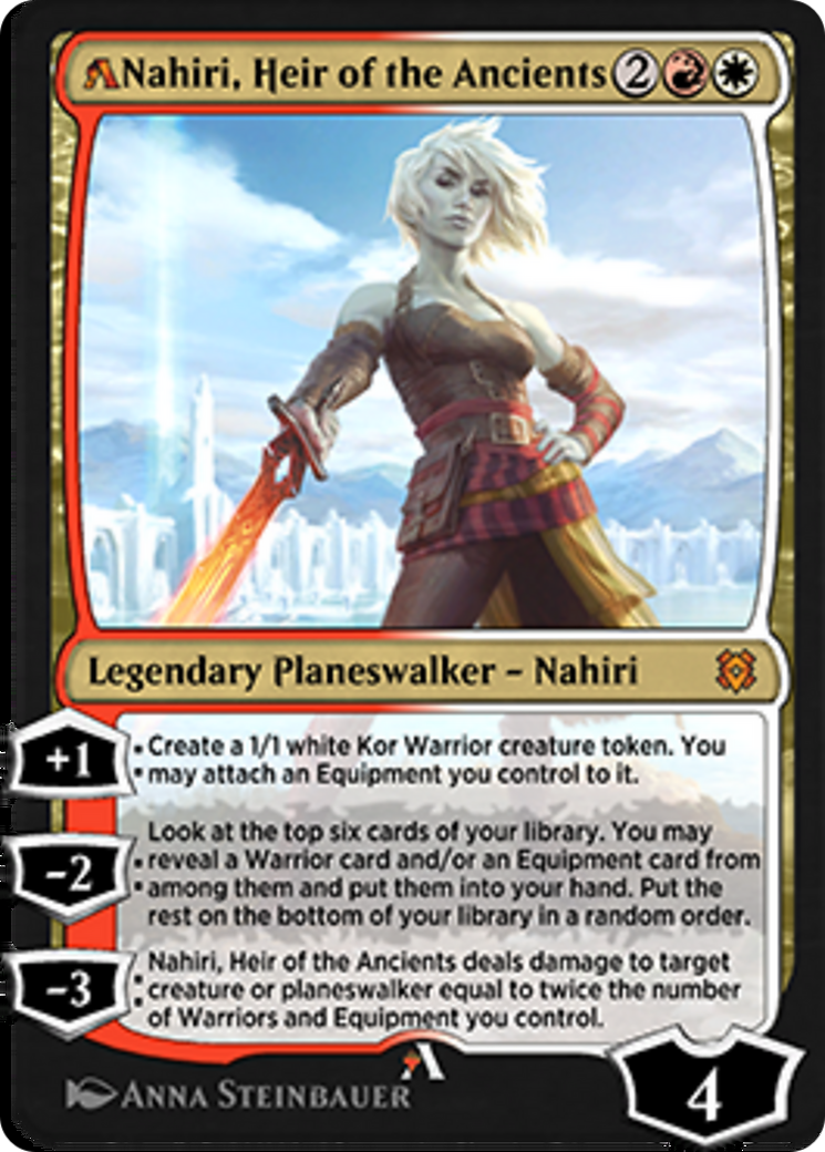 A-Nahiri, Heir of the Ancients Card Image