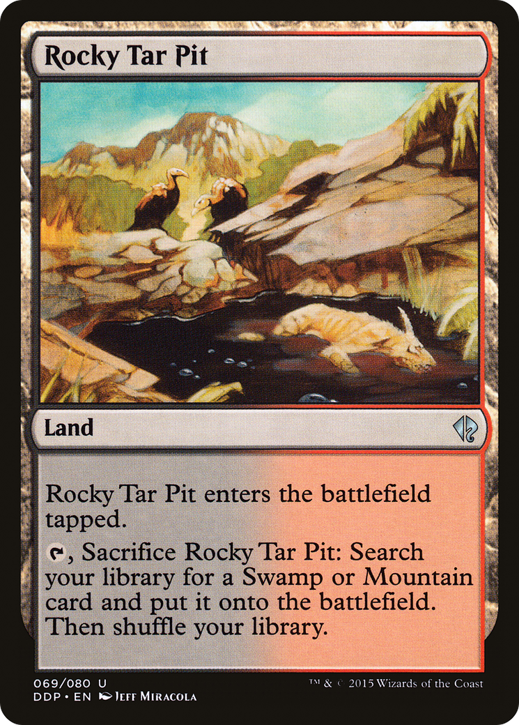 Rocky Tar Pit Card Image