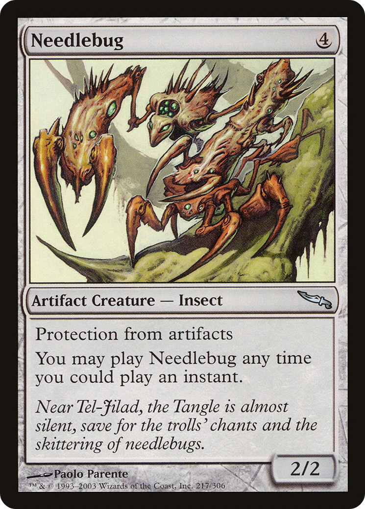 Needlebug Card Image