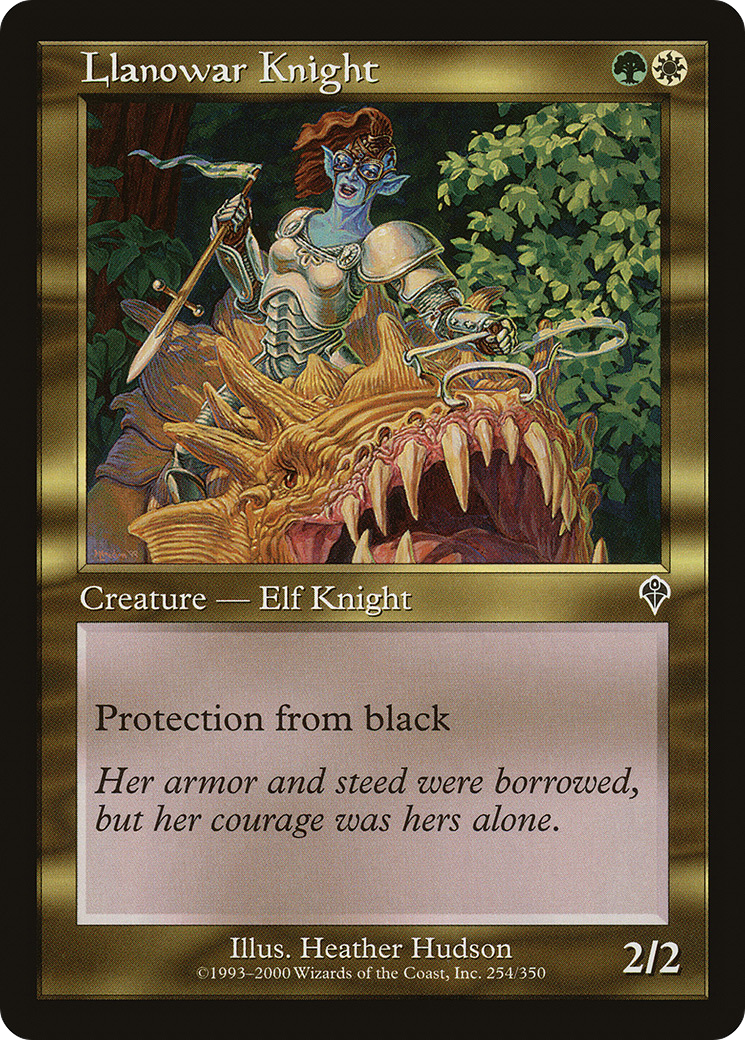 Llanowar Knight Card Image