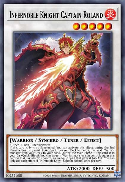 Infernoble Knight Captain Roland Card Image