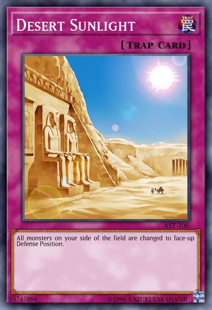 Desert Sunlight Card Image