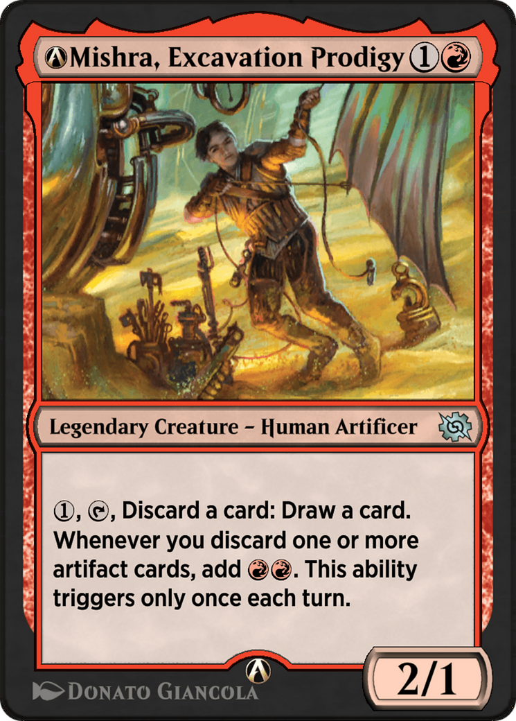 A-Mishra, Excavation Prodigy Card Image