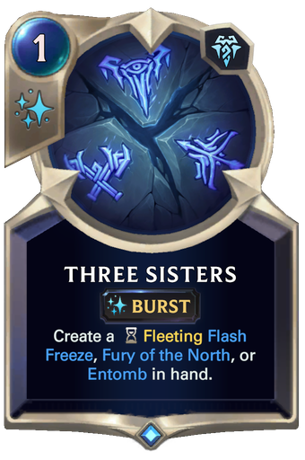 Three Sisters Card Image