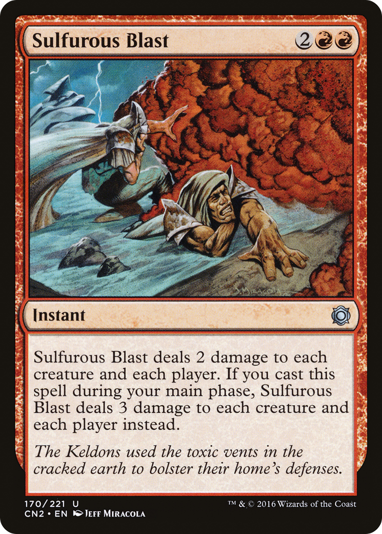 Sulfurous Blast Card Image