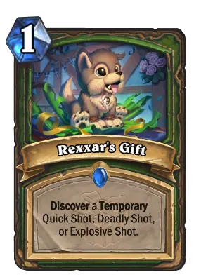 Rexxar's Gift Card Image