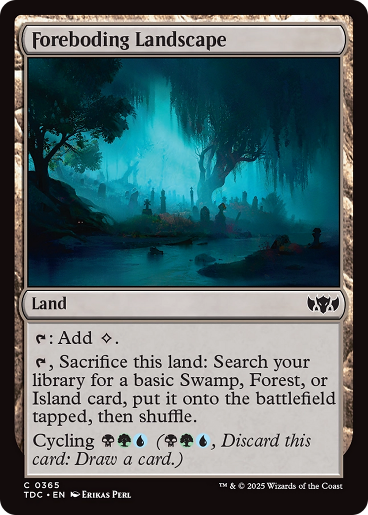 Foreboding Landscape Card Image